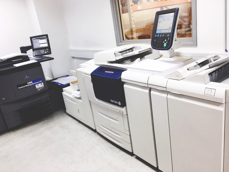 Print Equipment £150k Investment Central Mailing Services